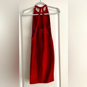 Marciano Red Bondage Dress XS